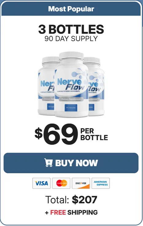 nerveflow 3 bottles price